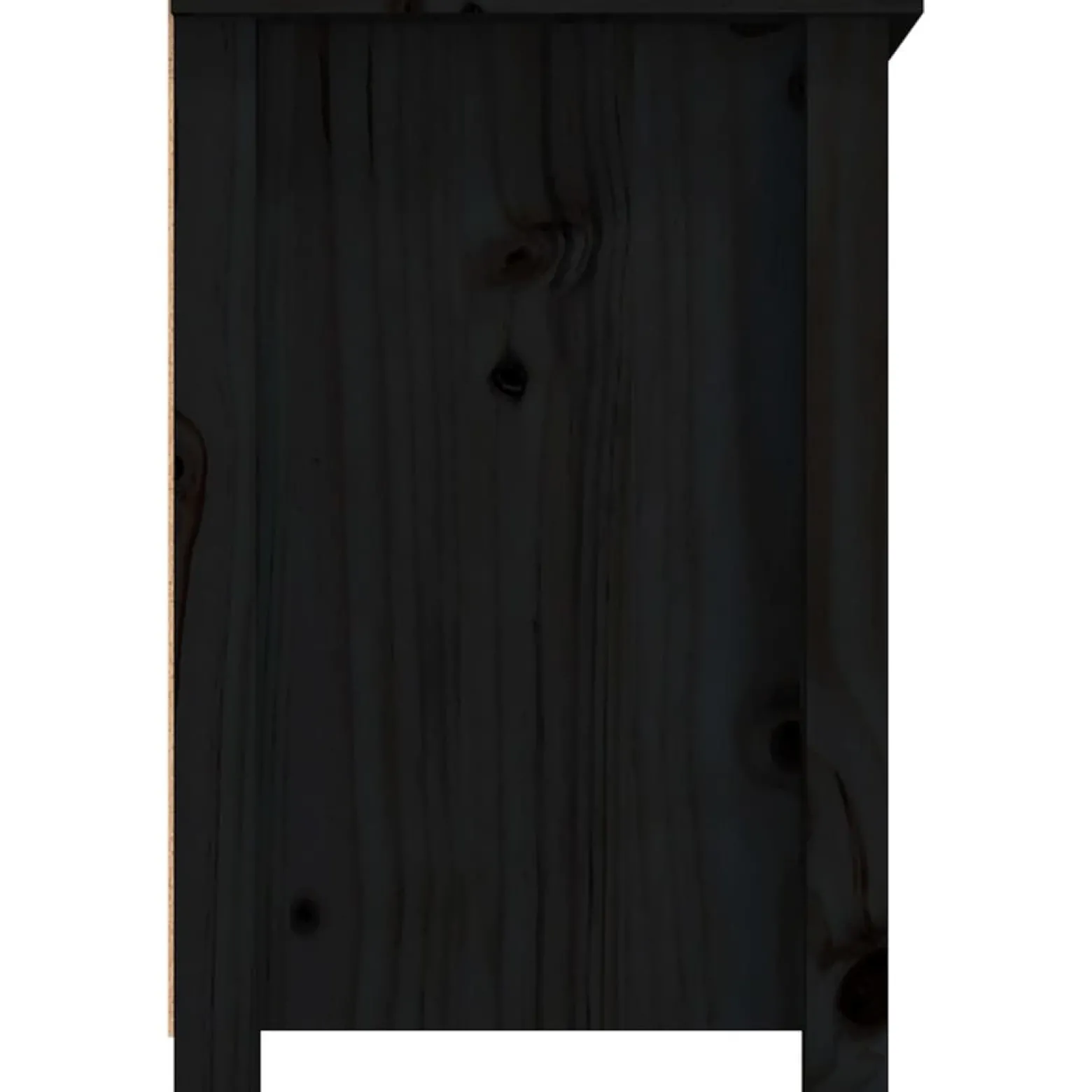 Szafka pod Telewizor Rtv Czarny Mat Szuflady Nowoczesny 79x35x52cm