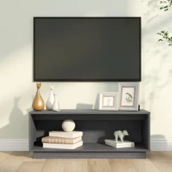 Szafka pod Telewizor Rtv Szary Mat Nowoczesny Salon 90x35x35cm