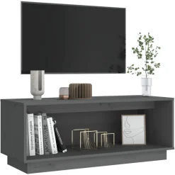 Szafka pod Telewizor Rtv Szary Mat Nowoczesny Salon 90x35x35cm