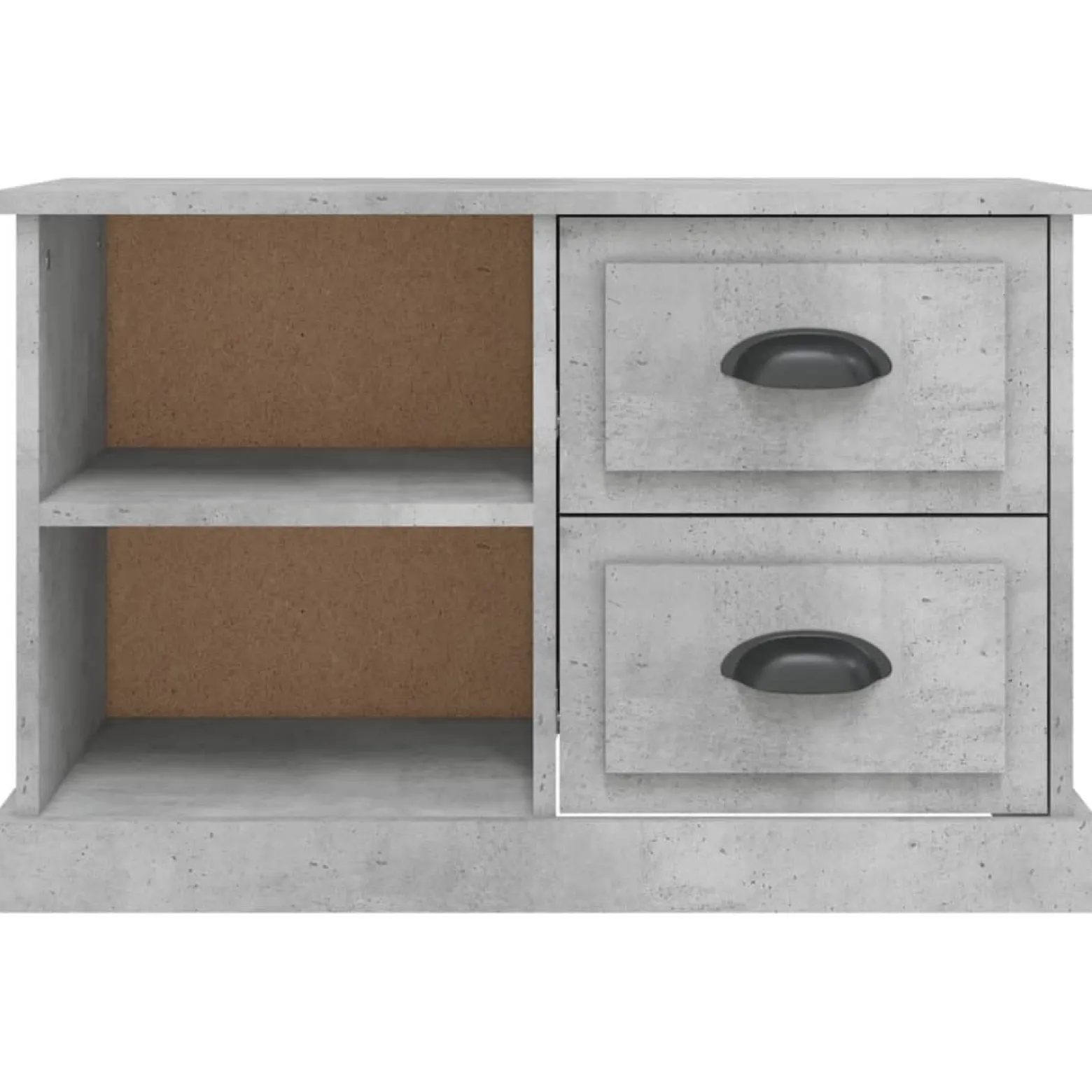 Szafka pod Telewizor Rtv Szary Mat Szuflady Nowoczesny 73x35,5x47,5cm