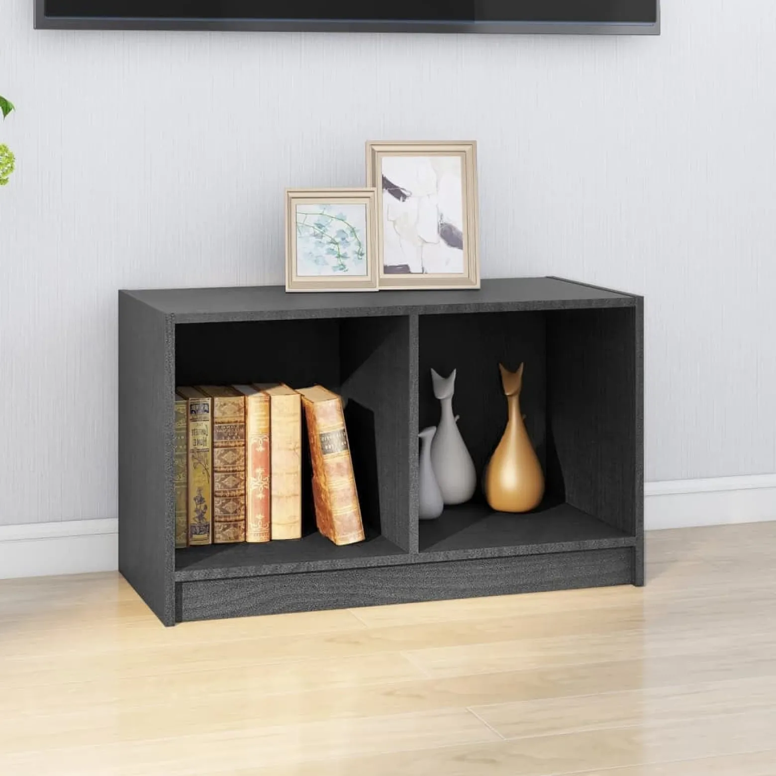 Szafka pod Telewizor Rtv Szary Mat Nowoczesny Salon 70x33x42cm