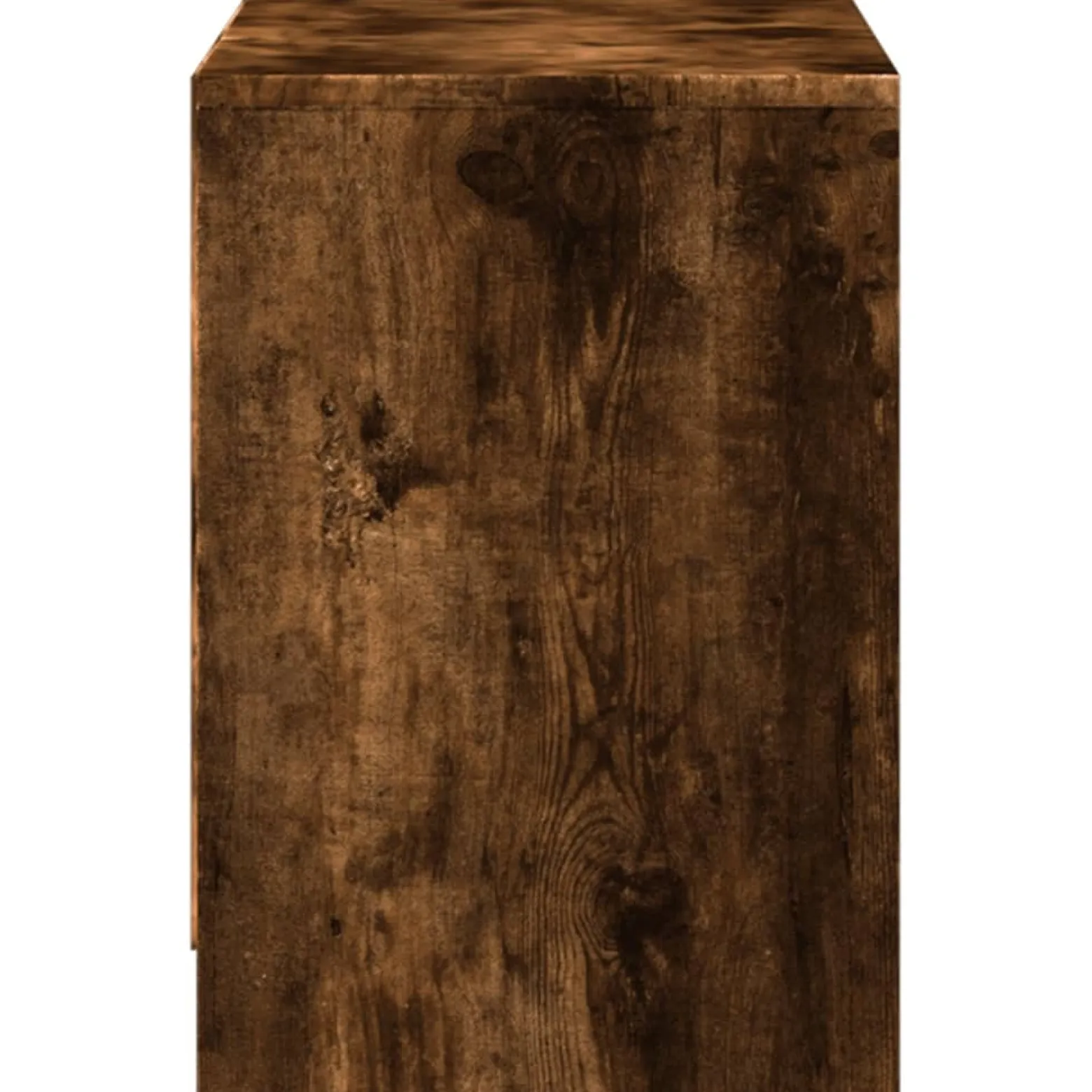 Szafka Pod Telewizor Stolik Półka Szafka RTV Brązowa LED 100x34x50 cm
