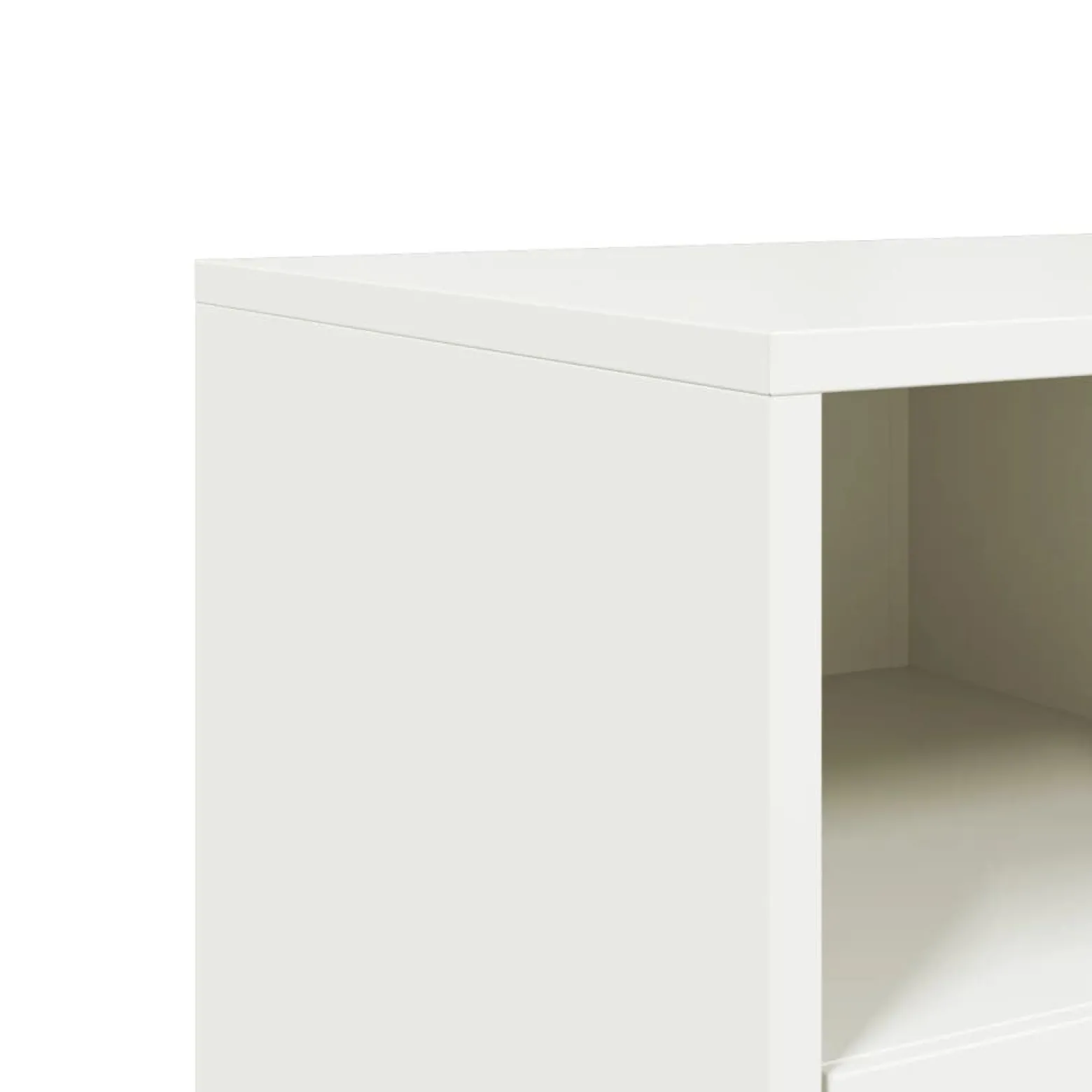 Szafka Pod Telewizor Szafka RTV Komoda Pod Telewizor Biała 100,5x39x43,5