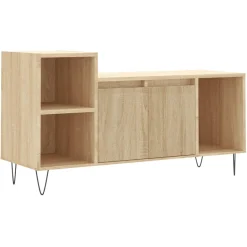 Szafka Pod Telewizor Szafka RTV Półka Stolik Telewizyjny 100x35x55 cm