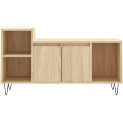 Szafka Pod Telewizor Szafka RTV Półka Stolik Telewizyjny 100x35x55 cm