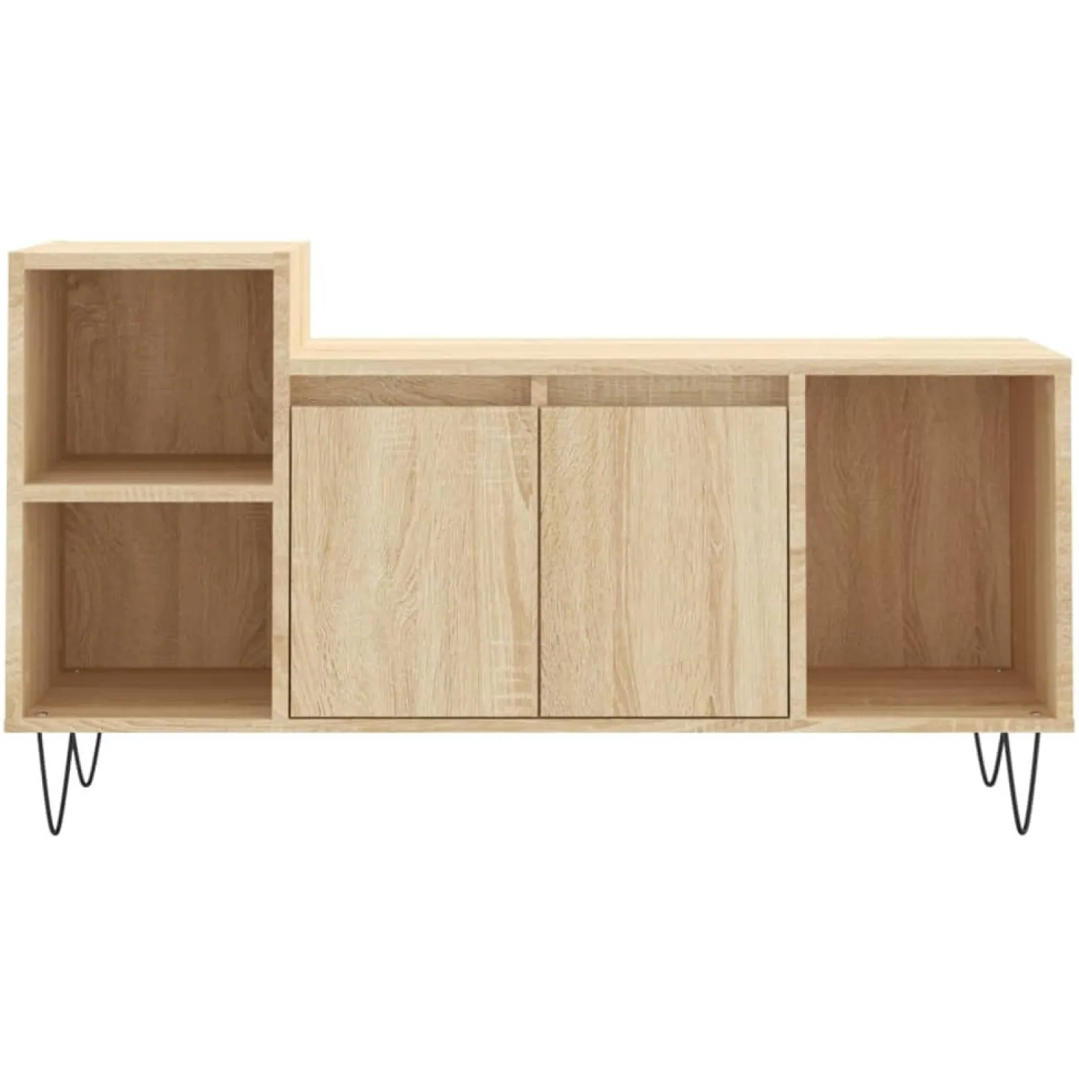Szafka Pod Telewizor Szafka RTV Półka Stolik Telewizyjny 100x35x55 cm