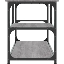Szafka Pod Telewizor Szafka RTV Stolik Półka Szara 103x38x46.5 cm
