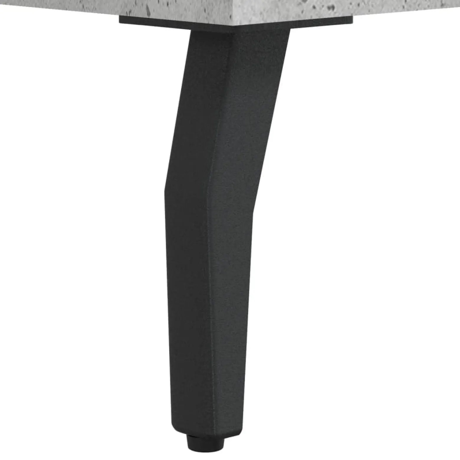 Szafka pod telewizor szarość betonu 102x36x50 cm