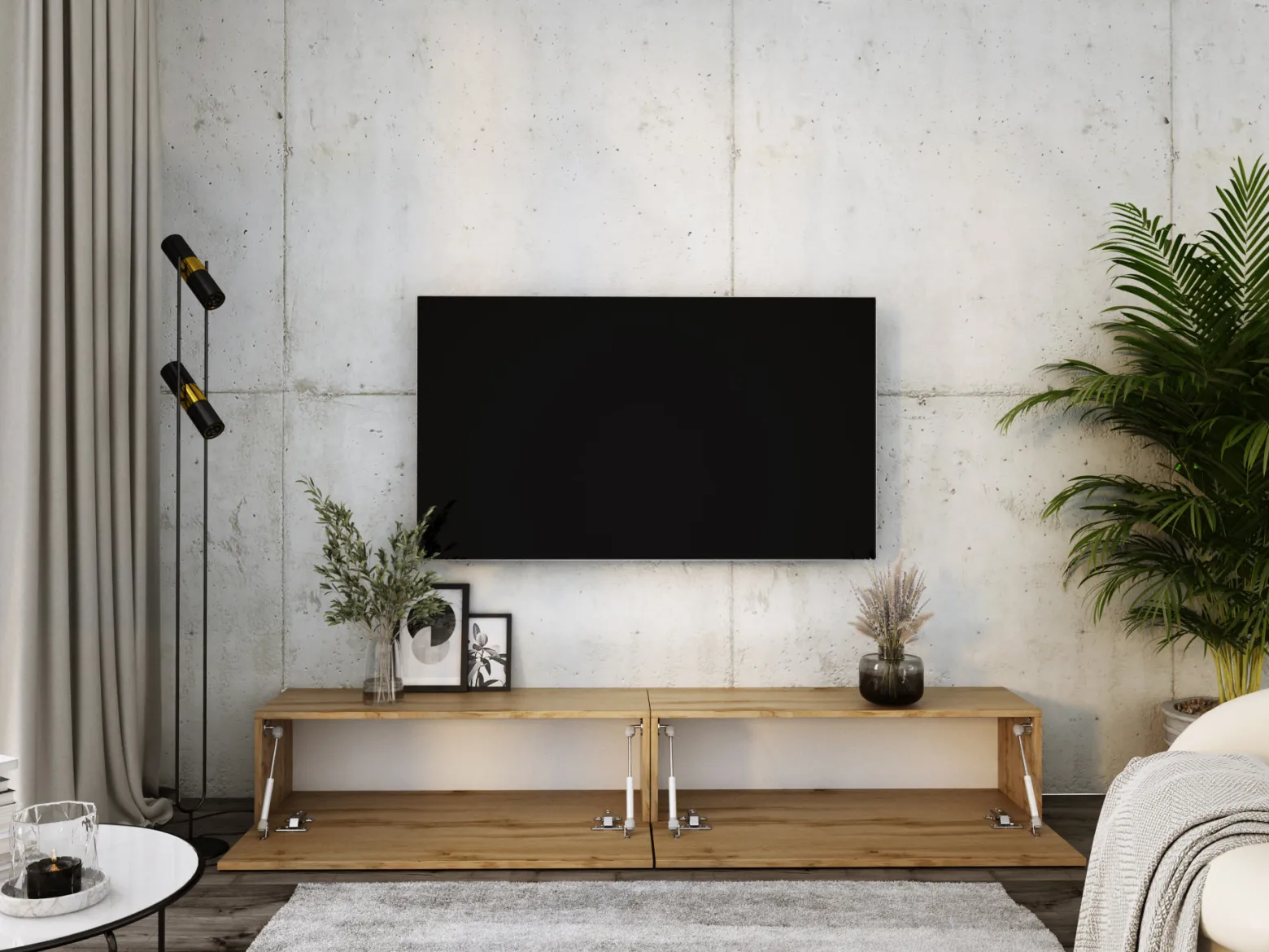 Szafka pod telewizor 2 X 100 Cm Wotan