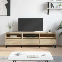 Szafka pod TV dąb sonoma 150x30x44.5 cm