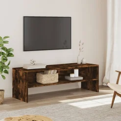 Szafka pod TV przydymiony dąb 120x40x40 cm