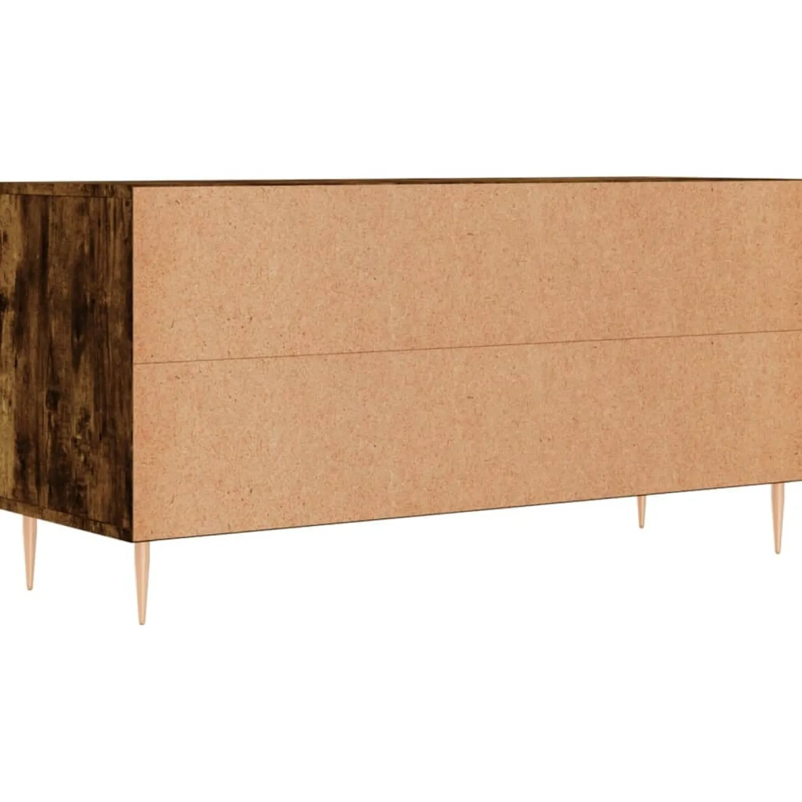 Szafka pod TV przydymiony dąb 102x36x50 cm