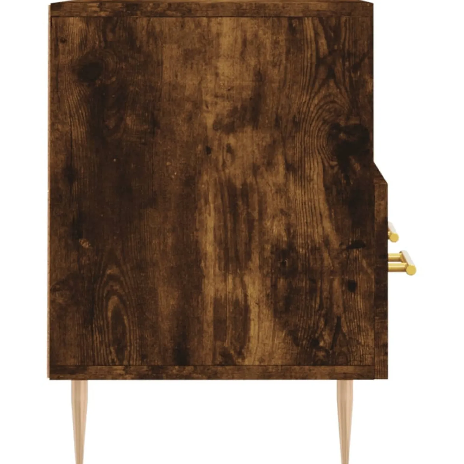 Szafka pod TV przydymiony dąb 102x36x50 cm
