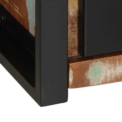 Szafka Pod TV Szafka Pod Telewizor RTV Drewniana Półka 100x30x25 cm
