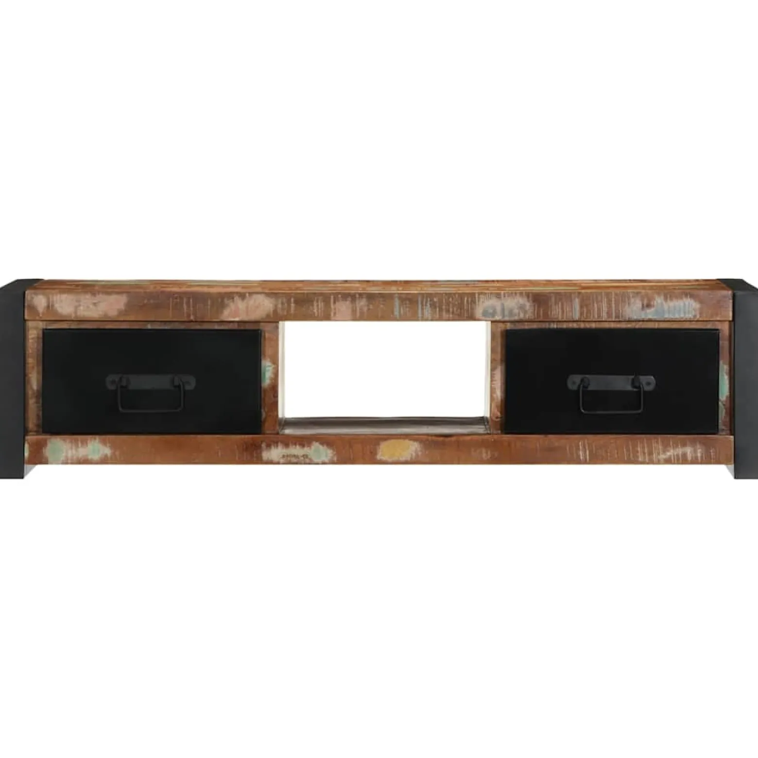Szafka Pod TV Szafka Pod Telewizor RTV Drewniana Półka 100x30x25 cm