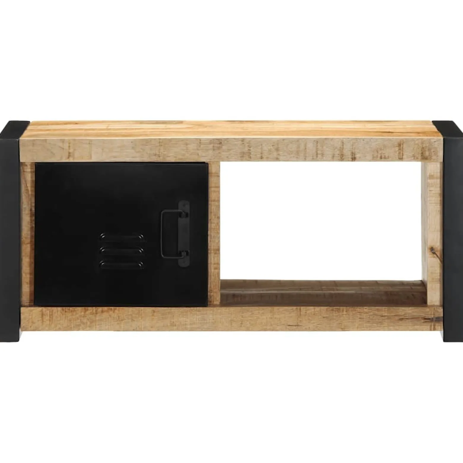 Szafka Pod TV Szafka Pod Telewizor RTV Drewniana Półka 80x30x35 cm