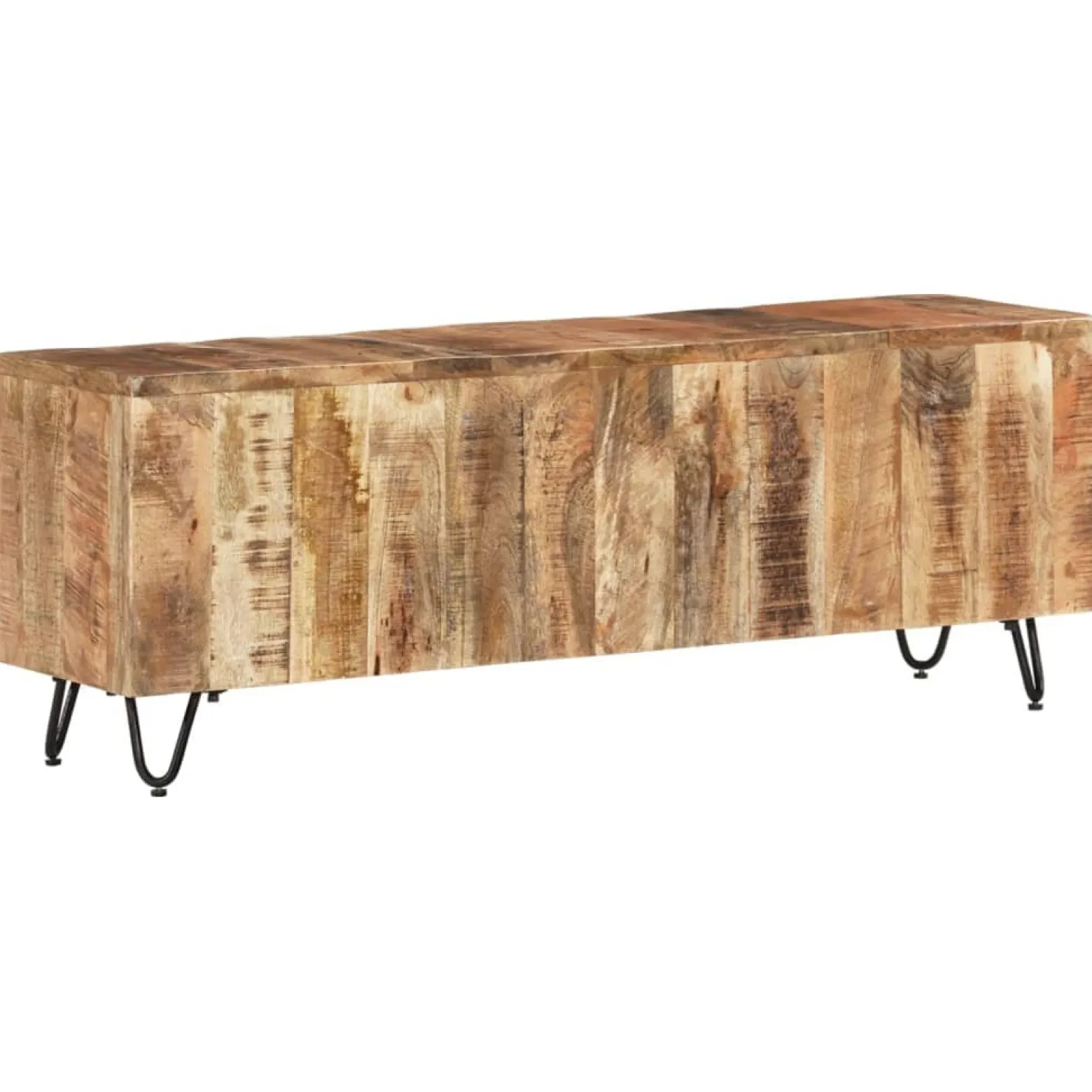 Szafka Pod TV Szafka Pod Telewizor RTV Drewniana Półka 110x30x40 cm