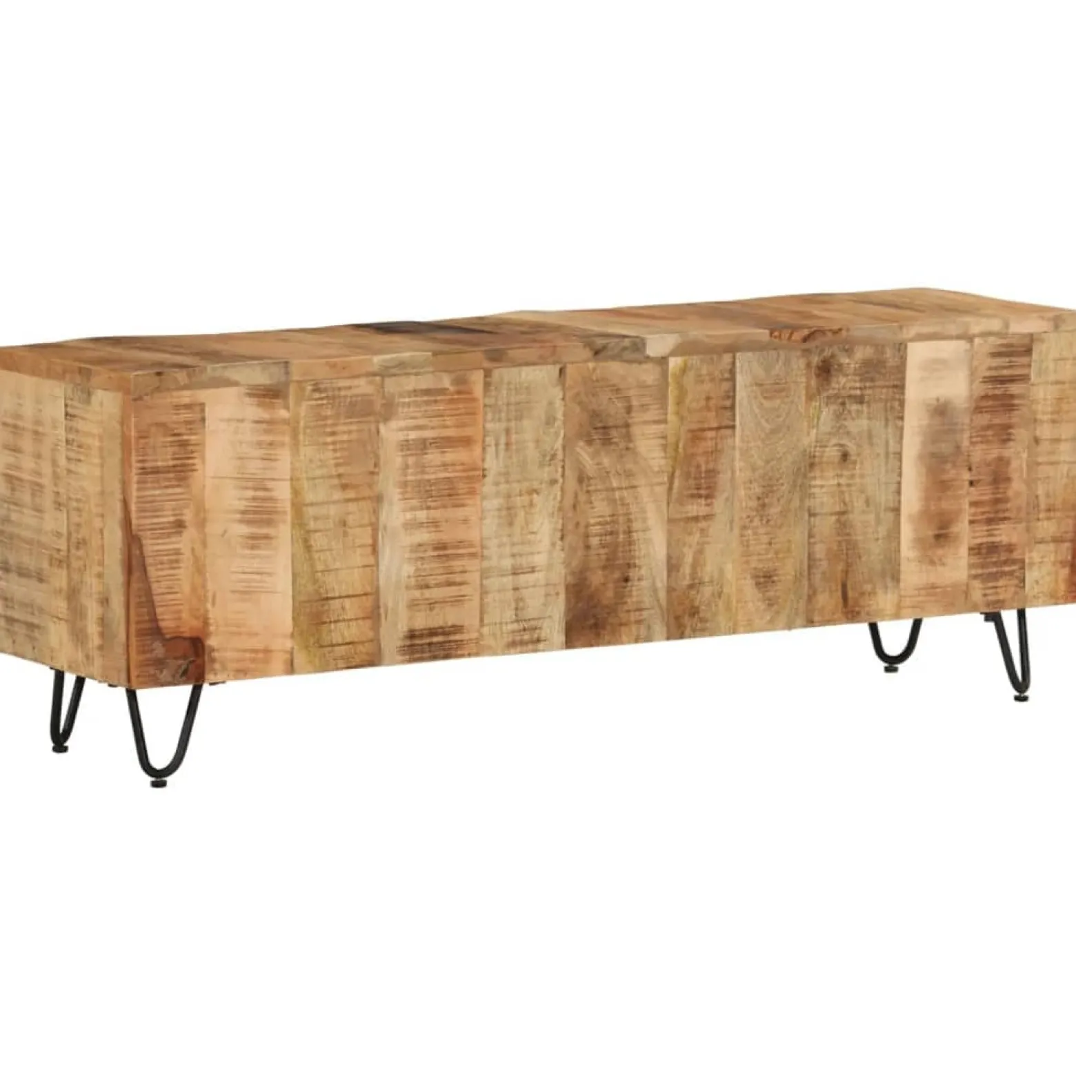 Szafka Pod TV Szafka Pod Telewizor RTV Drewniana Półka 110x30x40 cm