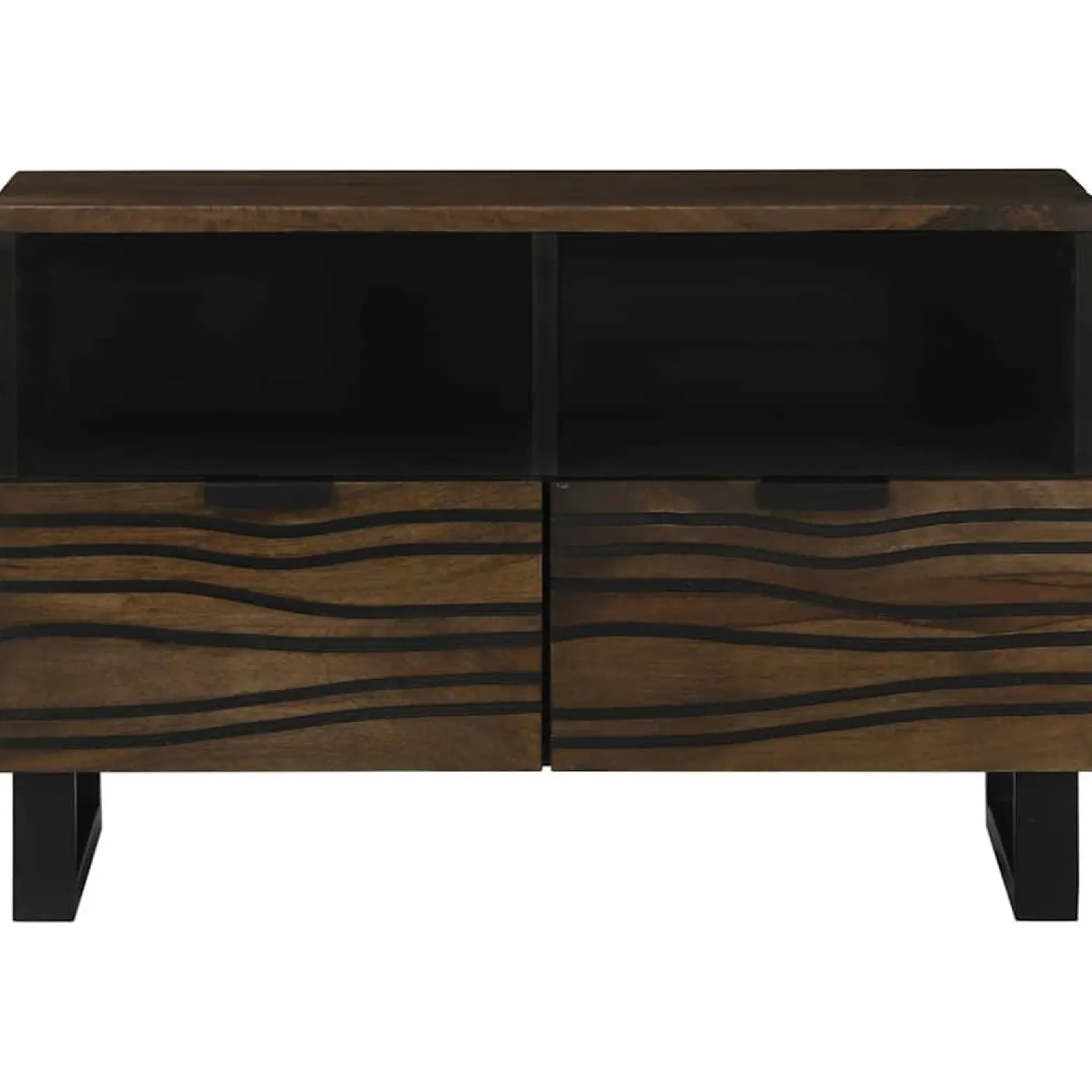 Szafka Pod TV Szafka Pod Telewizor RTV Drewniana Półka 70 x 33 x 46 cm
