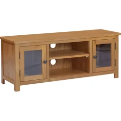 Szafka Pod TV Szafka Pod Telewizor RTV Drewniana Półka 110x35x44 cm