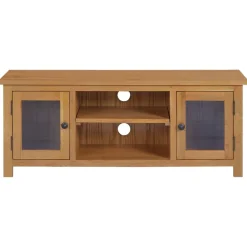 Szafka Pod TV Szafka Pod Telewizor RTV Drewniana Półka 110x35x44 cm