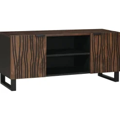 Szafka Pod TV Szafka Pod Telewizor RTV Drewniana Półka 105 x 33 x 46 cm