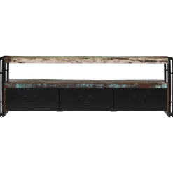 Szafka pod TV z drewna odzyskanego, 120 x 30 x 40 cm