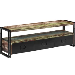 Szafka pod TV z drewna odzyskanego, 120 x 30 x 40 cm