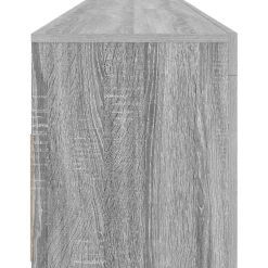Szafka pod TV z LED szary dąb sonoma 120x35x40 cm