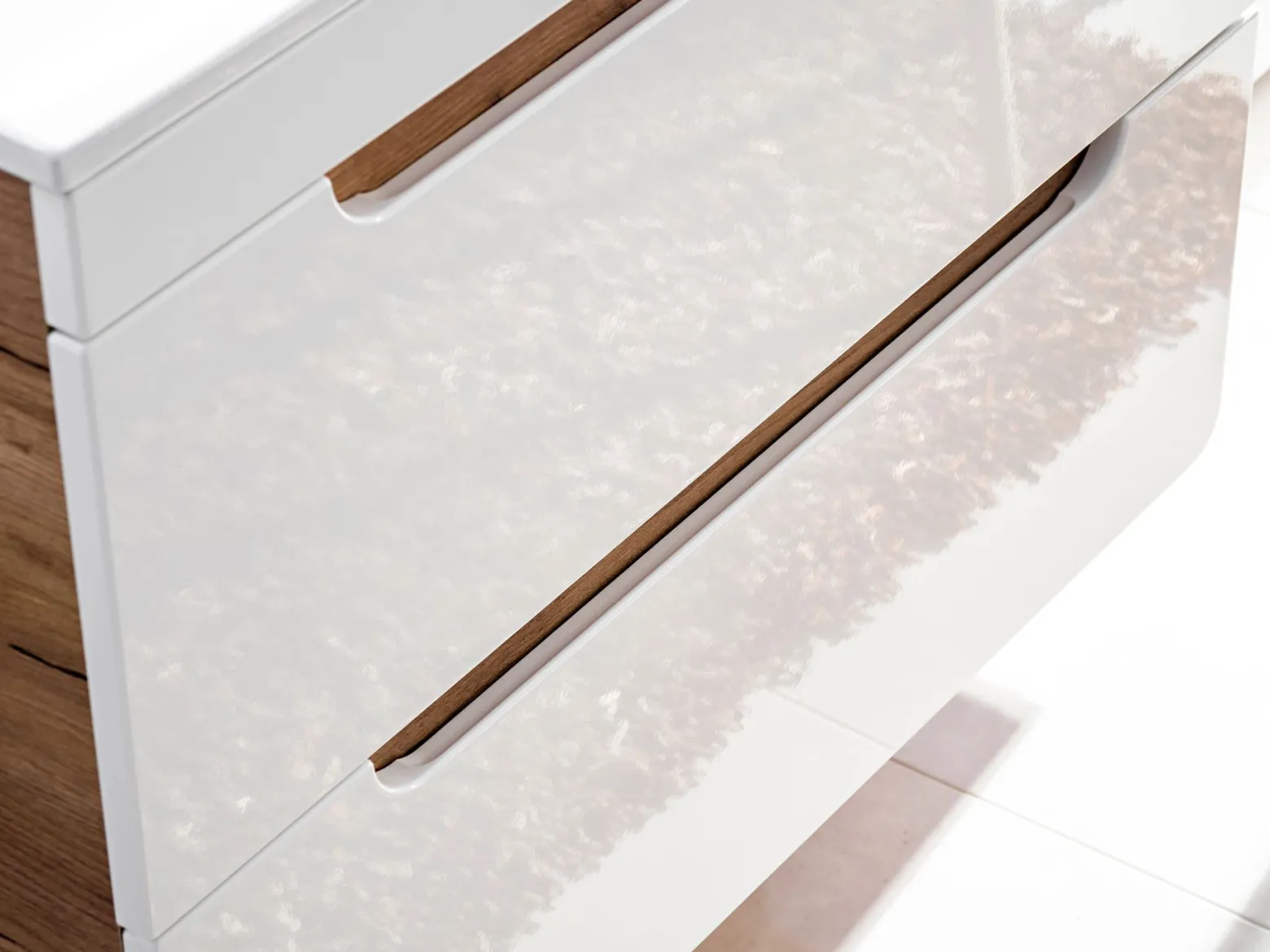 Szafka pod umywalkę 80 cm ARUBA WHITE