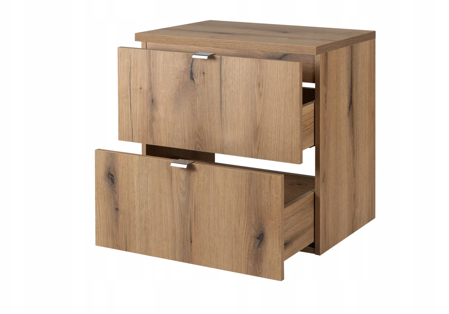 Szafka Pod Umywalkę 80 cm BLAT Dąb Wisząca 2S NOVA OAK