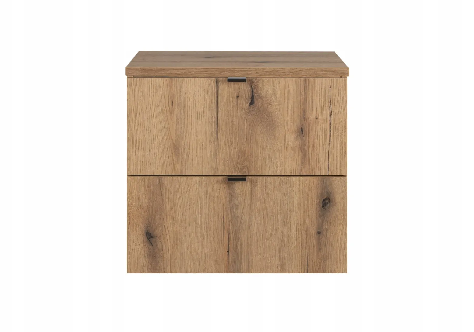 Szafka Pod Umywalkę 80 cm BLAT Dąb Wisząca 2S NOVA OAK