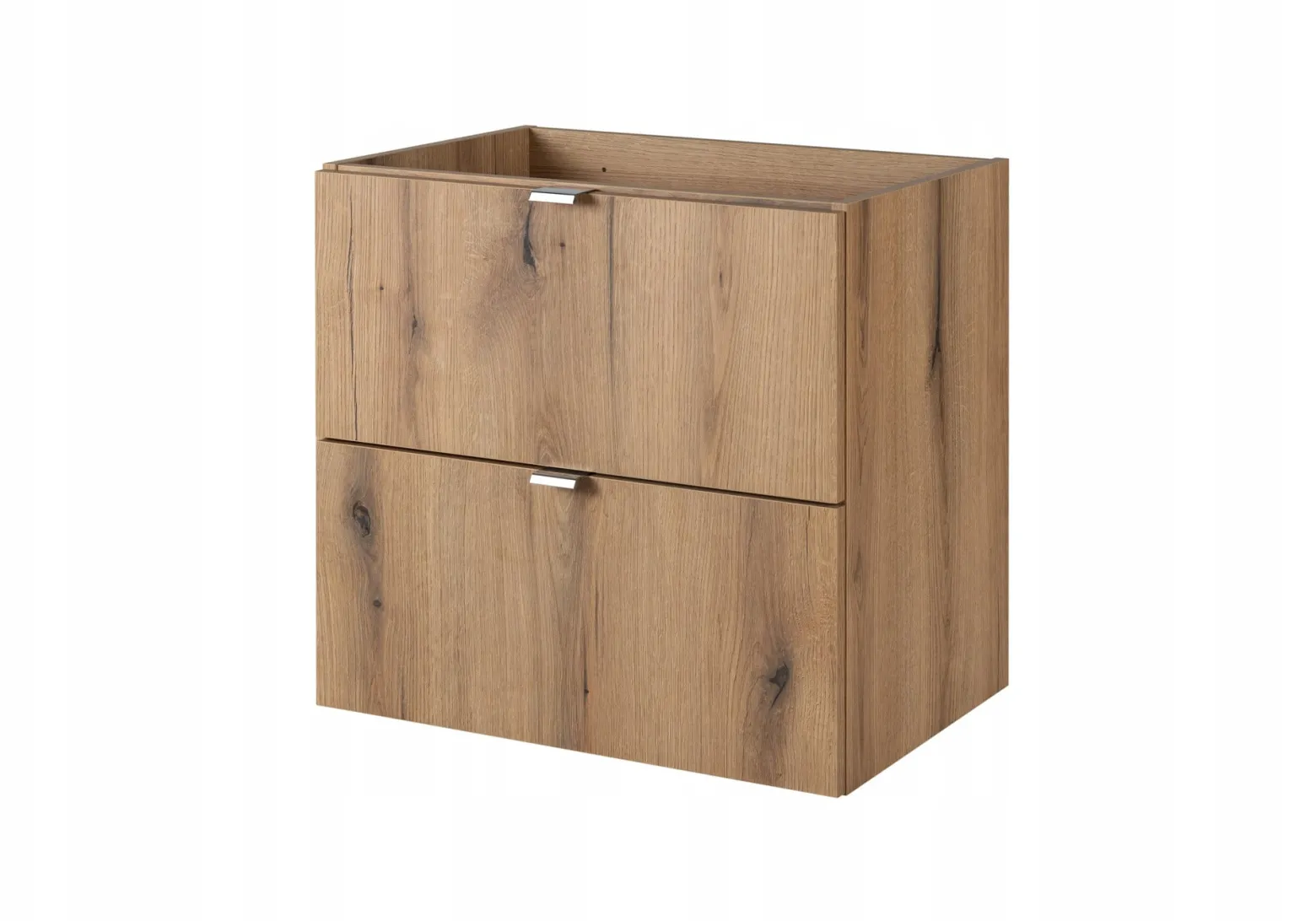 Szafka Pod Umywalkę 80 cm BLAT Dąb Wisząca 2S NOVA OAK
