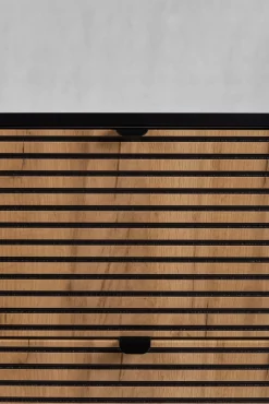 Szafka Pod UMYWALKĘ 60 cm Wisząca FREZOWANY FRONT 2S AURA