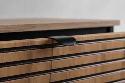 Szafka Pod UMYWALKĘ 60 cm Wisząca FREZOWANY FRONT 2S AURA