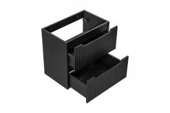 Szafka pod Umywalkę 140cm z Blatem Ryfle NOVA BLACK