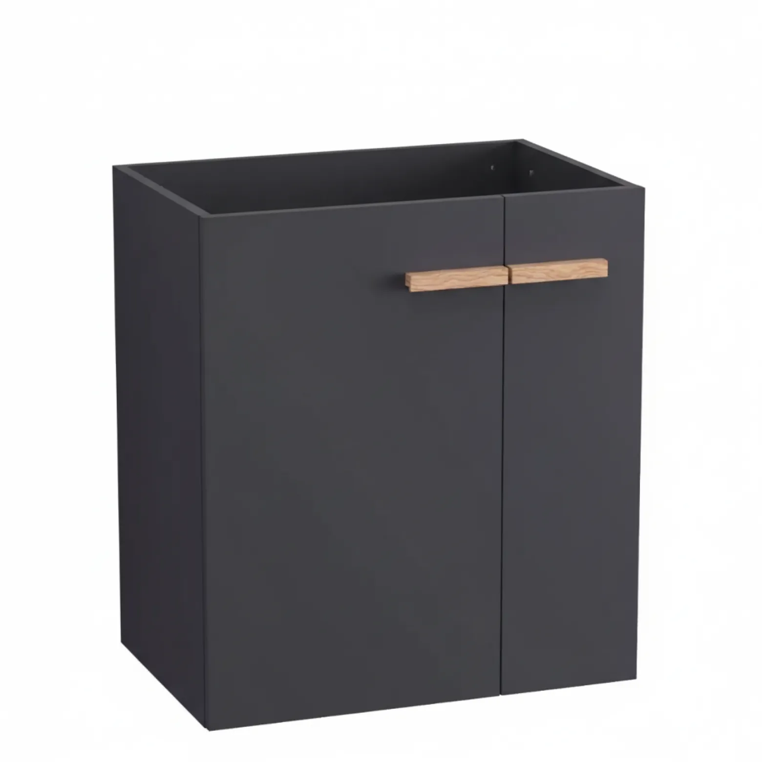 Szafka pod umywalkę L-WOOD 59 cm antracyt mat