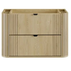 Szafka pod umywalkę OVALIA CREMONA 2S 80cm dąb cremona z umywalką