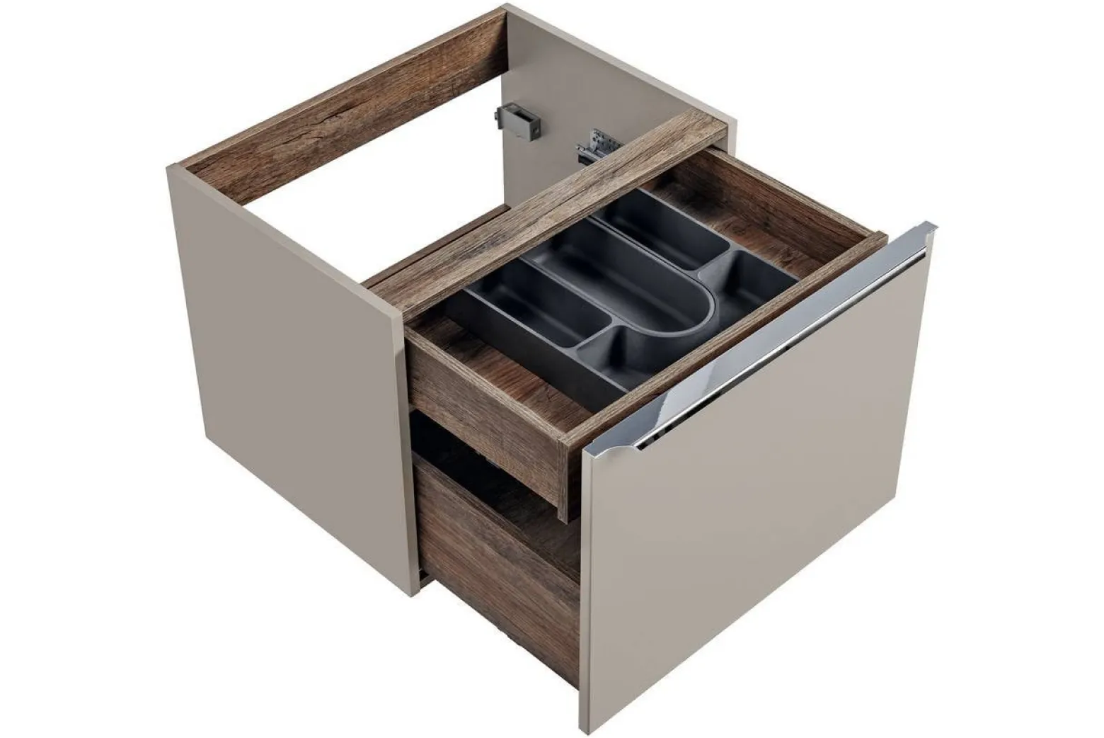 Szafka pod Umywalkę Santa Fe Taupe 180cm z Blatem