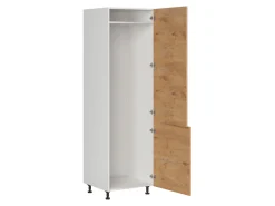 Szafka pod zabudowę lodówki Hamper 60 cm prawa dąb lancelot