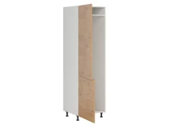 Szafka pod zabudowę lodówki Hamper 60 cm lewa dąb lancelot