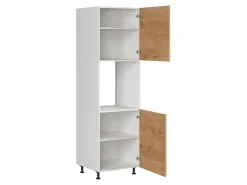 Szafka pod zabudowę piekarnika Hamper 60 cm prawa dąb lancelot