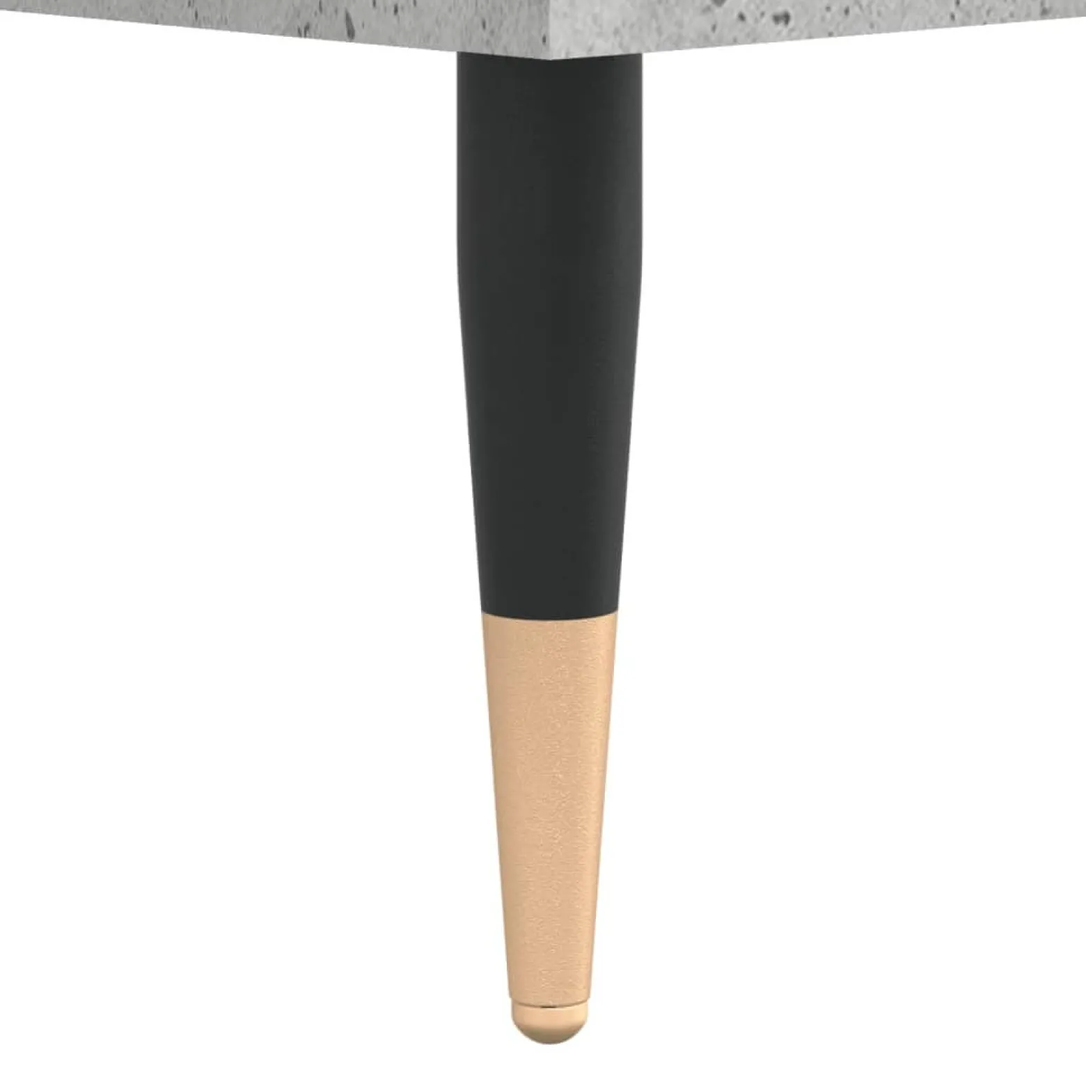 Szafka Regał Szara Beton 69.5x32.5x180 cm do Salonu Pokoju Sypialni