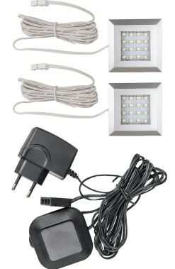 Szafka RTV ANNE 180 czarny grafit/czarny MDF wzór fala z LED