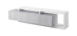 Szafka RTV BOTA 219 biała/beton colorado