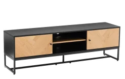SZAFKA RTV Clar PÓŁKA I 2 SZAFKI 40 x 160 x 50 cm