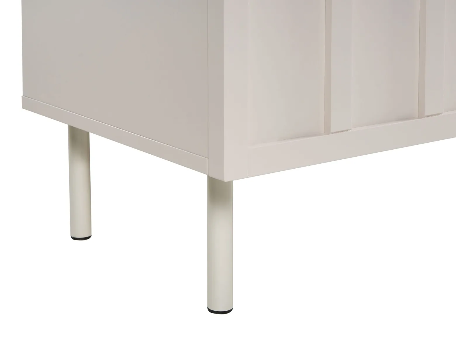 Szafka RTV 180 cm MDF jasnobeżowa