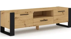 Szafka RTV dąb artisan - Elnix