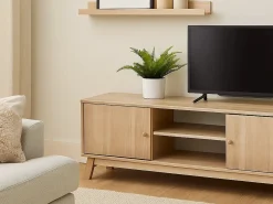 Szafka RTV drewniana OREGON WOOD 150 cm, kolor dębowy