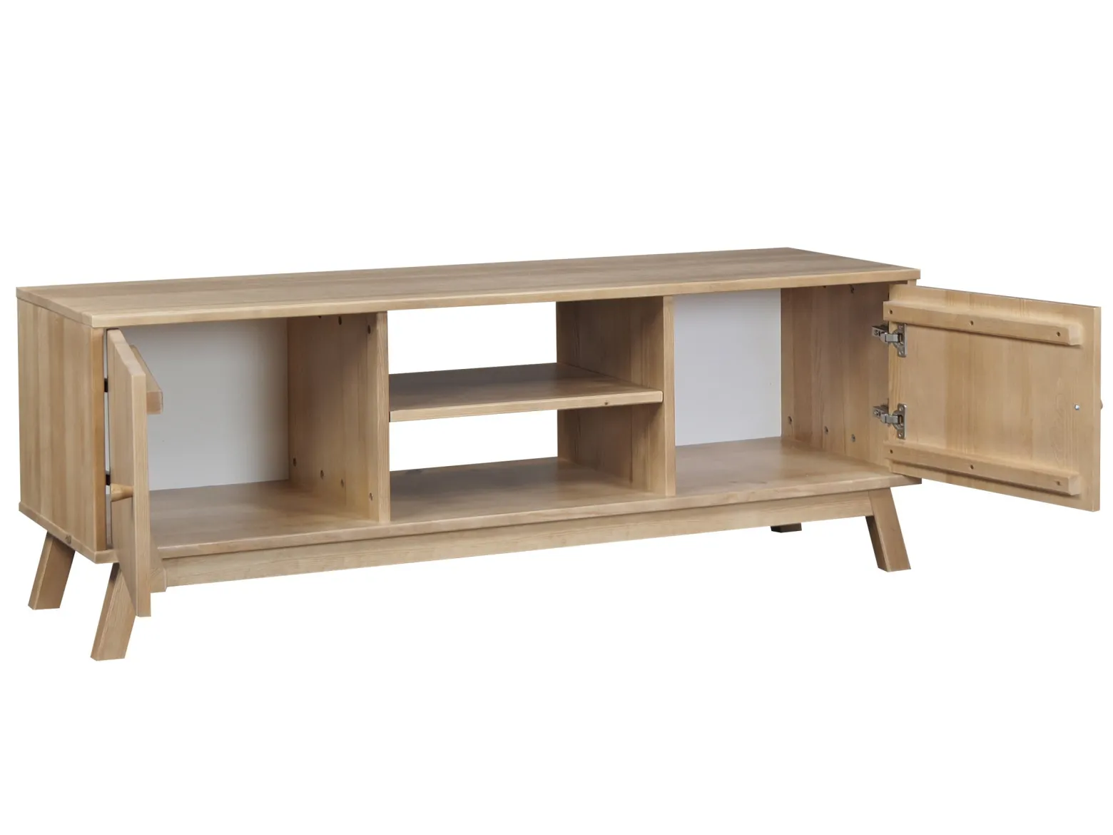 Szafka RTV drewniana OREGON WOOD 150 cm, kolor dębowy